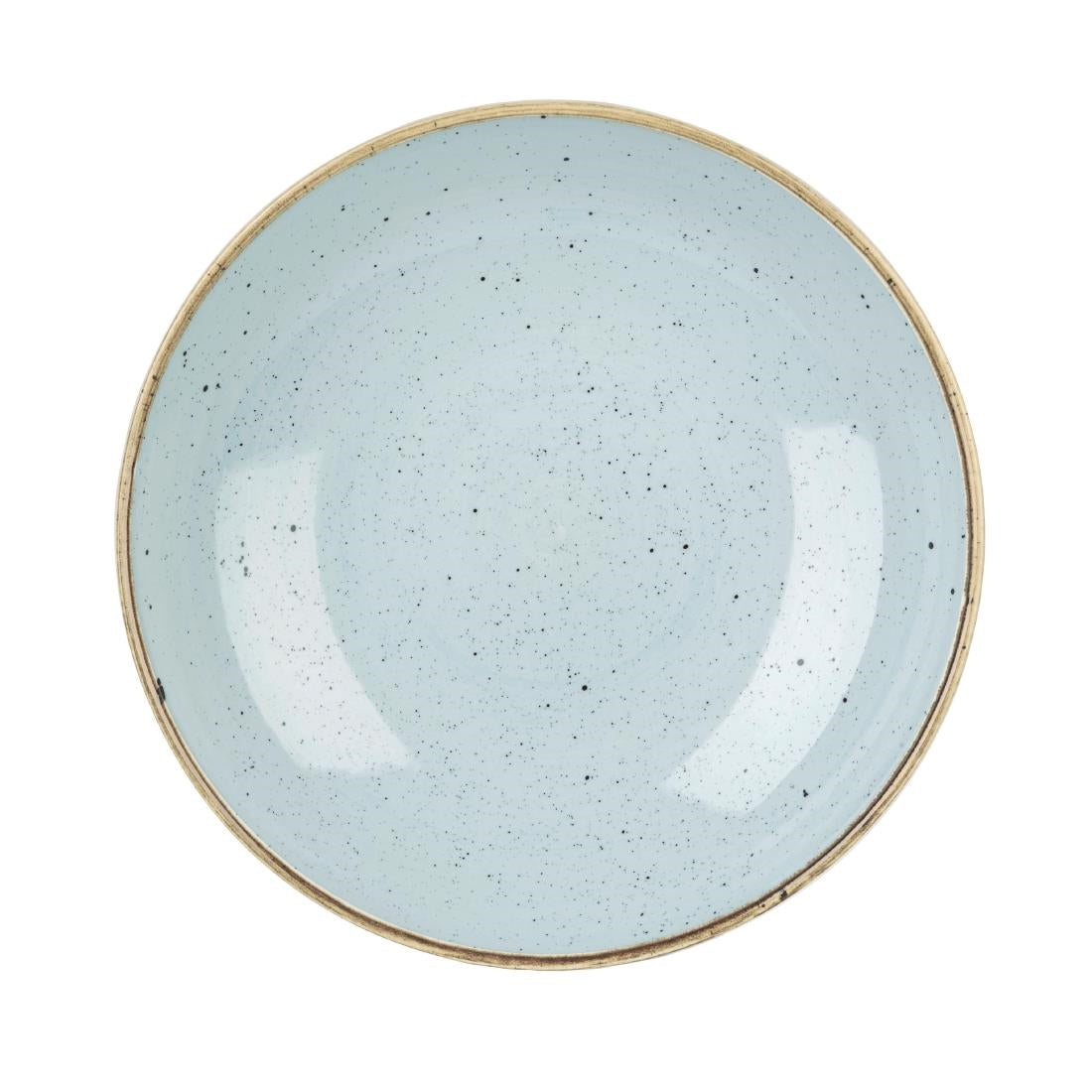 Churchill Stonecast Round Coupe Bowl Duck Egg Blue 220mm (Pack of 12)