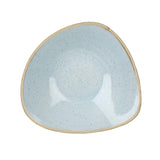 Churchill Stonecast Triangle Bowl Duck Egg Blue 265mm