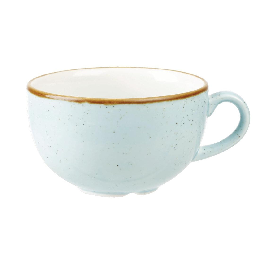 Churchill Stonecast Cappuccino Cup Duck Egg Blue 12oz (Pack of 12)