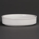 Olympia Mediterranean Stackable Dishes White 102mm (6 Pack)