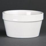 Olympia Whiteware Mediterranean Ramekins White 95mm (6 Pack)