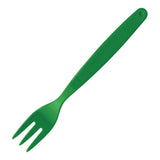 Polycarbonate Fork Green Kristallon