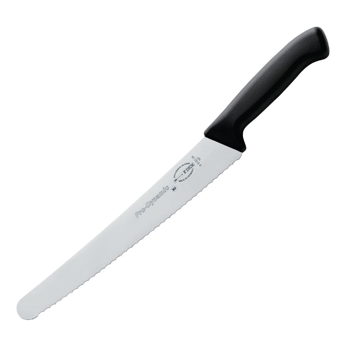 Dick Pro Dynamic HACCP Serrated Pastry Knife Black 25.4cm