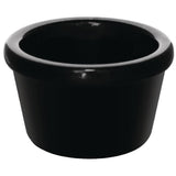 Kristallon Melamine Plain Ramekins Black 63mm