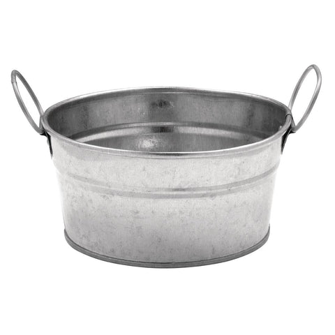 Olympia Mini Metal Food Bucket Shallow 150mm