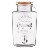 Kilner Clip Top Round Drinks Dispenser 8000ml