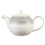 Churchill Studio Prints Homespun Stone Grey Teapot 426ml (4 Pack)