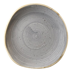 Churchill Stonecast Round Plate Peppercorn Grey 186mm (12 Pack)