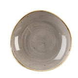 Churchill Stonecast Round Bowl Peppercorn Grey 253mm