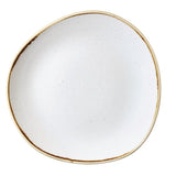 Churchill Stonecast Round Plate Barley White 286mm