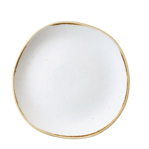 Churchill Stonecast Round Plate Barley White 264mm