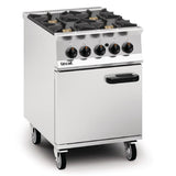 Lincat Opus 800 Natural Gas 4 Burner Range OG8001/N