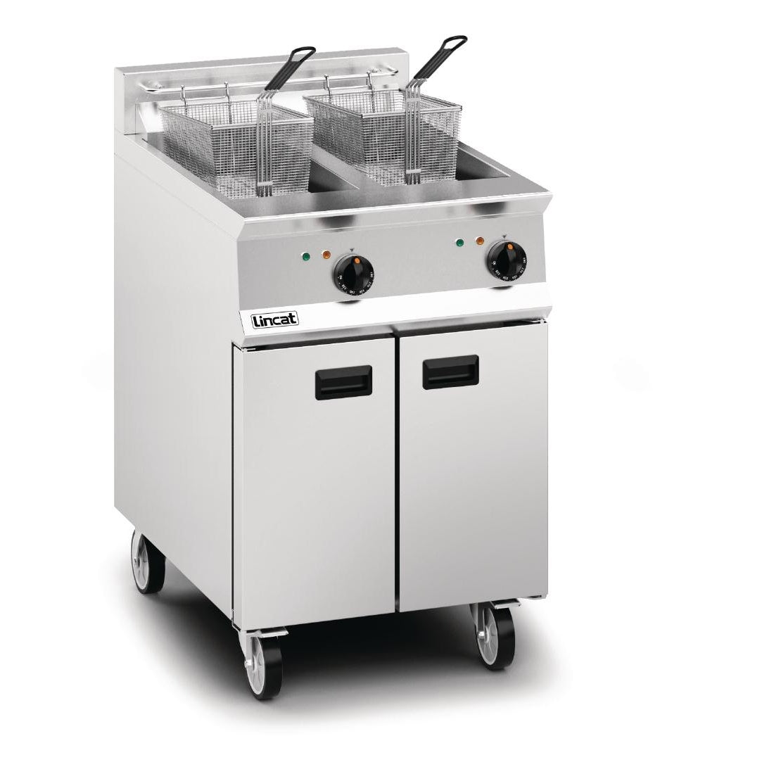 Lincat Opus 800 Twin Tank Twin Basket Free Standing Electric Fryer OE8113