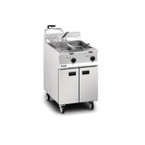 Lincat Opus 800 Twin Tank Twin Basket Free Standing Electric Filtration Fryer OE8113/OP