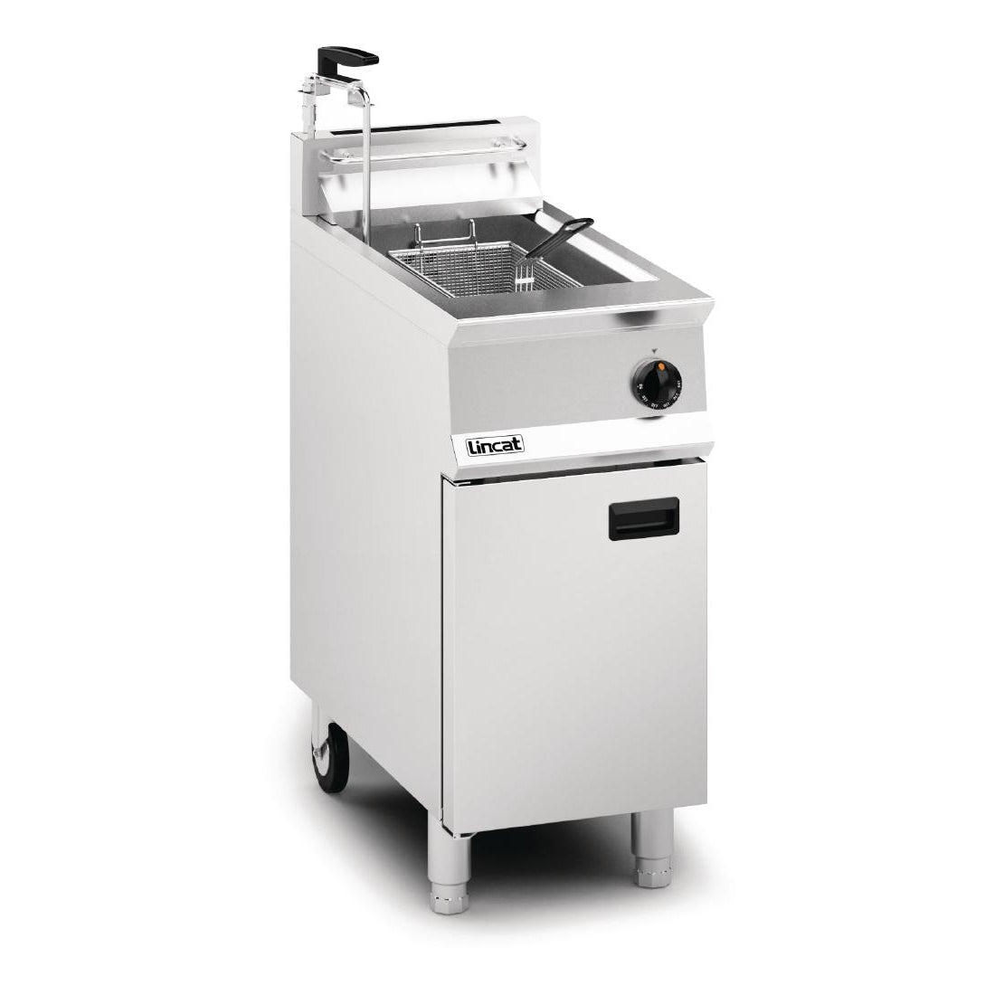 Lincat Opus 800 Single Tank Single Basket Free Standing Propane Gas Filtration Fryer OG8106/OP