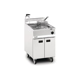 Lincat Opus 800 Single Tank Twin Basket Free Standing Propane Gas Filtration Fryer OG8107/OP