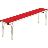 Gopak Contour Stacking Bench Red 5ft