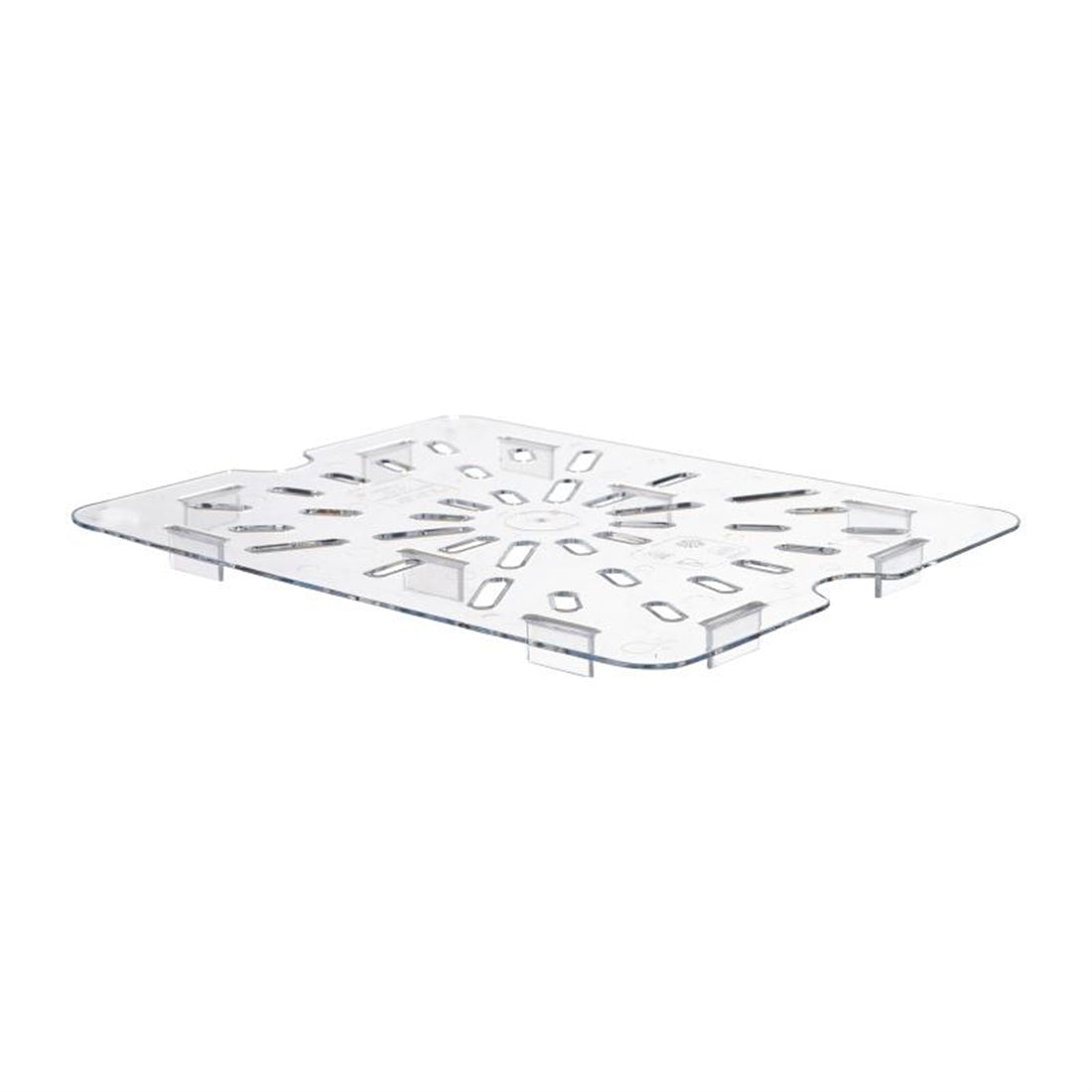 Cambro Polycarbonate 1/2 Gastronorm Tray Drain Shelf