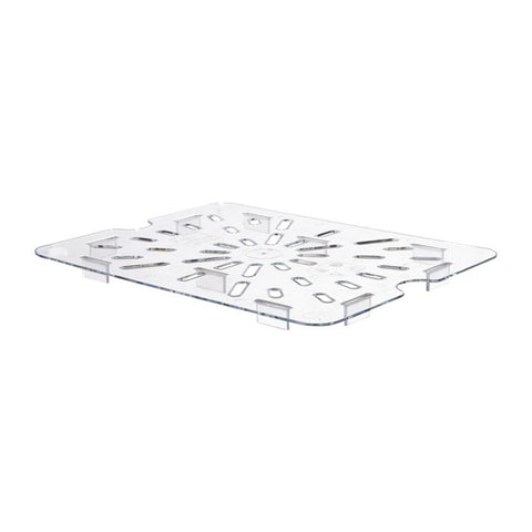 Cambro Polycarbonate 1/2 Gastronorm Pan Drain Shelf