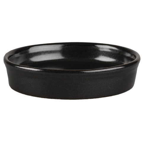 Churchill Mediterranean Mezze Dishes Black 127mm