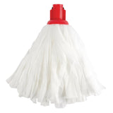 Jantex Standard Big White Socket Mop Red