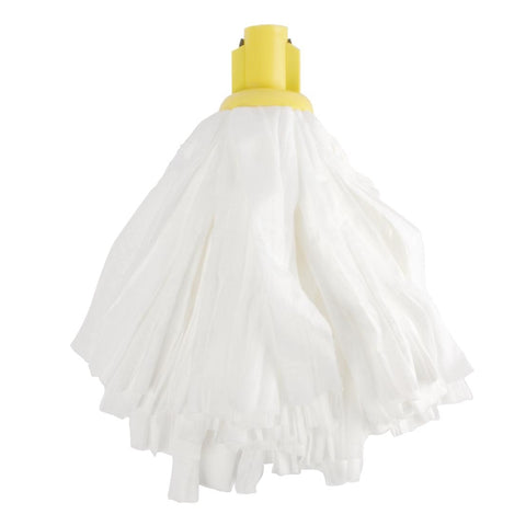 Jantex Standard Big White Socket Mop Yellow