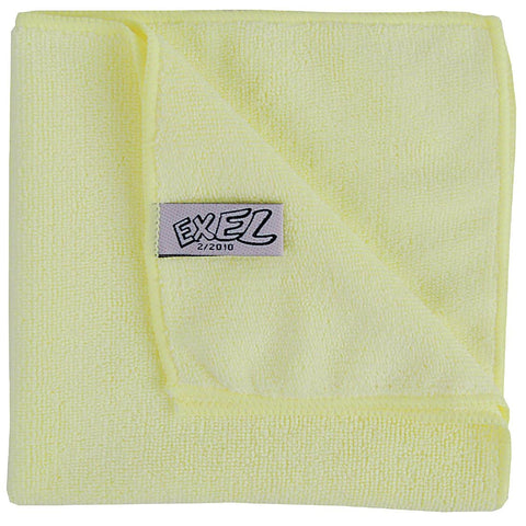 Jantex Microfibre Cloths Yellow