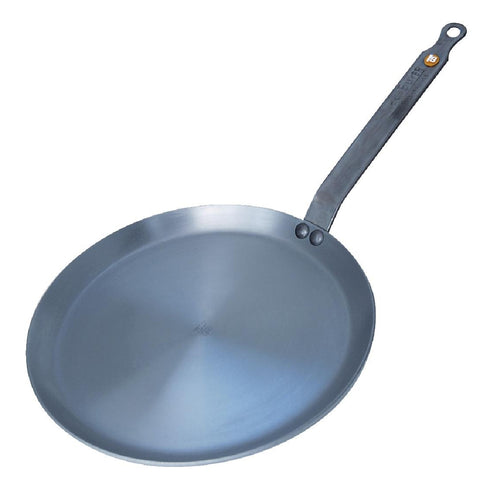 De Buyer Mineral B Black Iron Crepe Pan 240mm