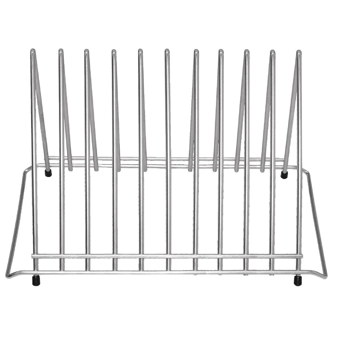 Hygiplas Heavy Duty Chopping Board Rack 10 Slots