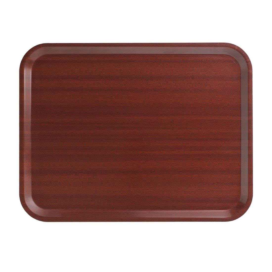 Cambro Capri Laminate Canteen Tray Mahogany 430mm