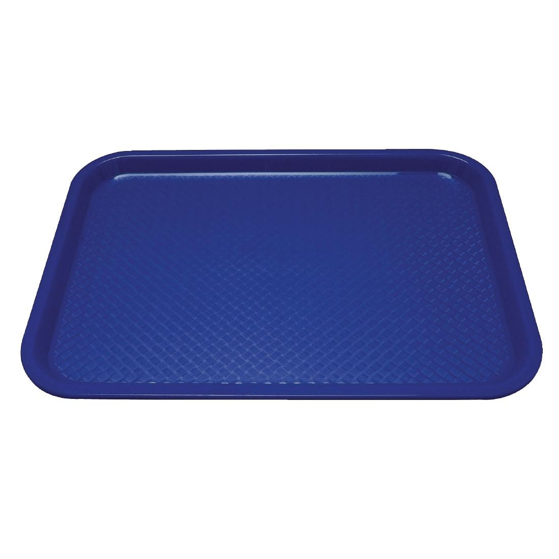 Olympia Kristallon Polypropylene Fast Food Tray Blue Small 345mm