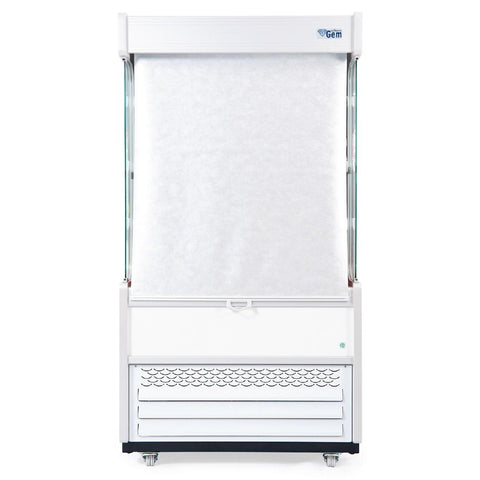 Williams Gem 1250mm Slimline Multideck White with Nightblind R125-WCN