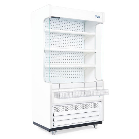 Williams Gem 1856mm Slimline Multideck White with Nightblind R180-WCN