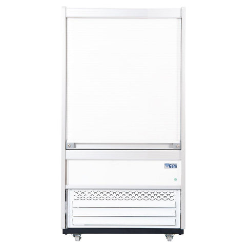 Williams Gem 960mm Slimline Multideck White with Security Shutter R100-WCS