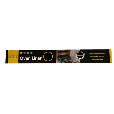 NoStik Heavy Duty Oven Protector Black 400 x 500mm