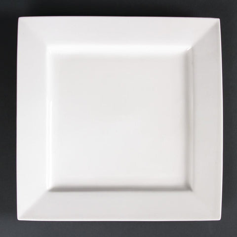 Lumina Fine China Square Plates 265mm