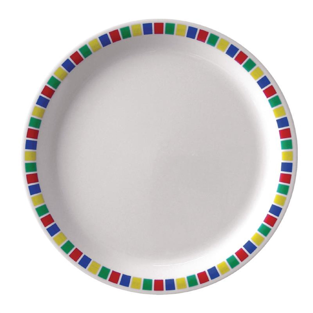 Olympia Kristallon Fairground Melamine Side Plates 160mm (Pack of 12)