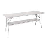 Vogue St/St Folding Work Table 1830x760x780