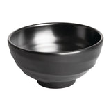 Olympia Kristallon Fusion Melamine Rice Bowls Black 120mm (6 Pack)
