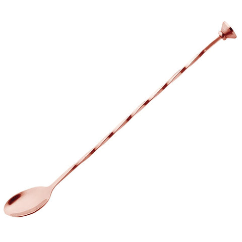 Olympia Cocktail Mixing Spoon Copper