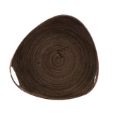 Churchill Stonecast Patina Triangular Plates Black 229mm (12 Pack)