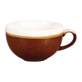 Churchill Monochrome Cappuccino Cup  Cinnamon Brown 225ml