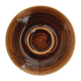 Churchill Monochrome Cappuccino Saucers Vintage Copper 158ml (12 Pack)