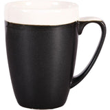 Churchill Monochrome Profile Mug Onyx Black 340ml (12 Pack)
