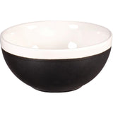 Churchill Monochrome Soup Bowl Onyx Black 455ml