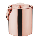 Olympia Double Walled Ice Bucket with Lid 1Ltr Copper