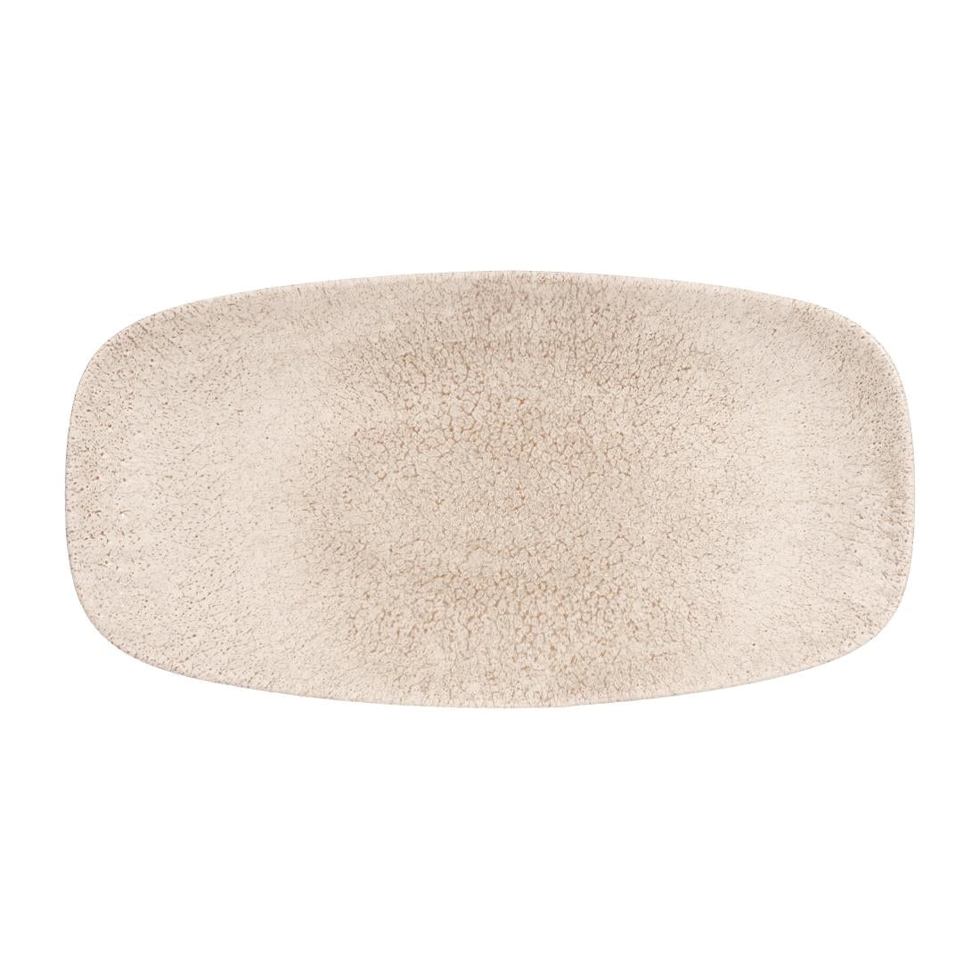 Churchill Studio Prints Raku Rectangular Plates Agate Grey 298mm (12 Pack)