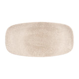 Churchill Studio Prints Raku Rectangular Plates Agate Grey 298mm (12 Pack)