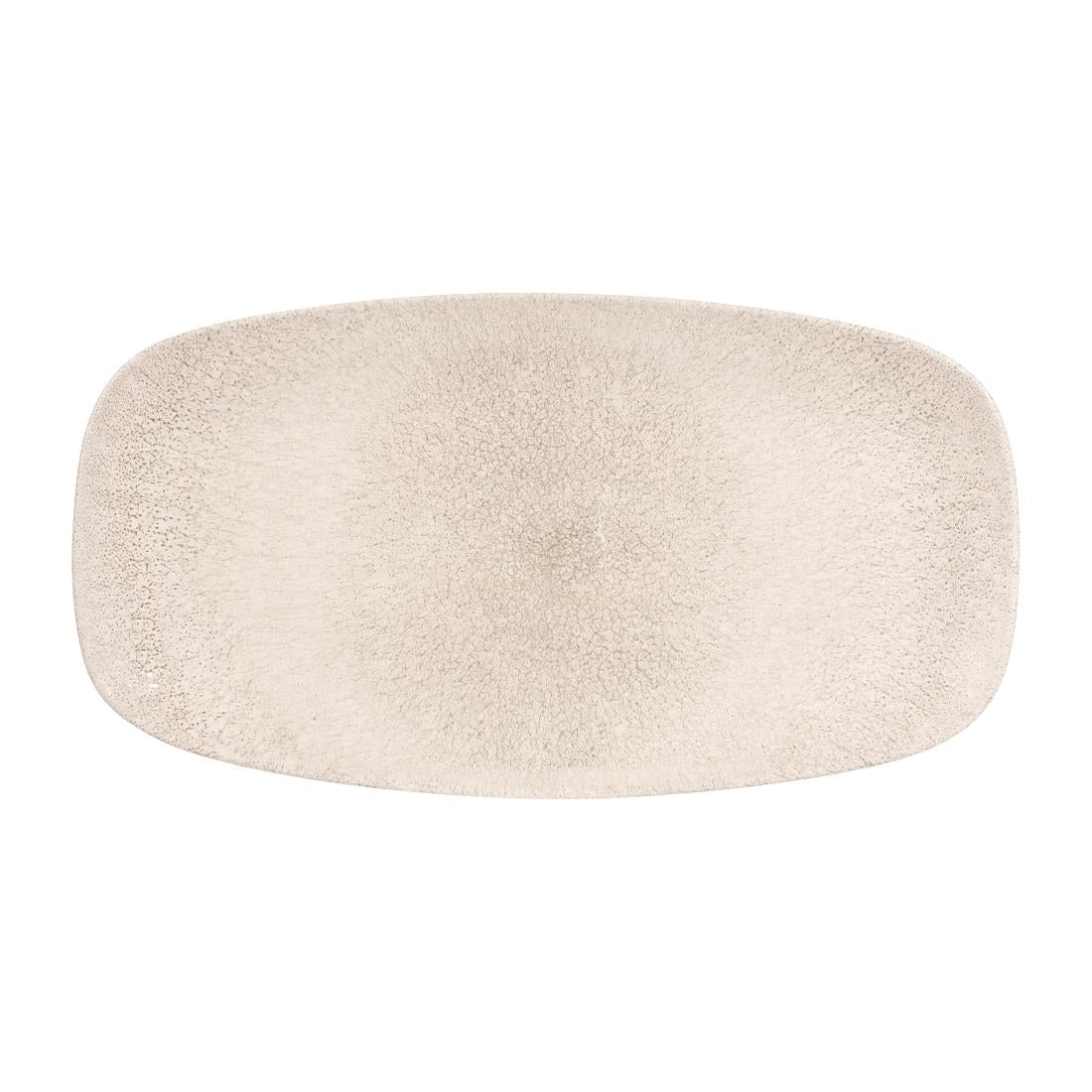 Churchill Studio Prints Raku Rectangular Plates Agate Grey 355mm (6 Pack)