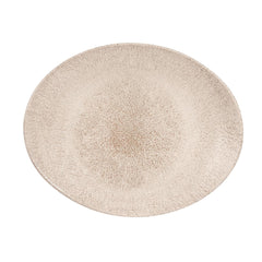 Churchill Studio Prints Raku Oval Coupe Plates Agate Grey 270mm (12 Pack)